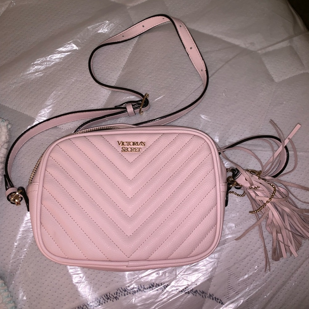 Victoria Secret Cross Body Rose Pink Purse